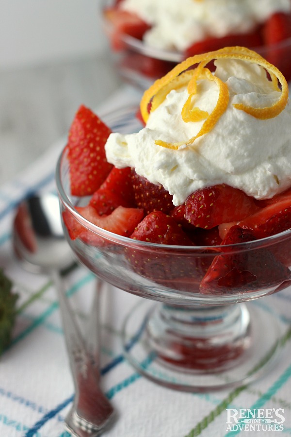Strawberries Romanoff Renee's Kitchen Adventures