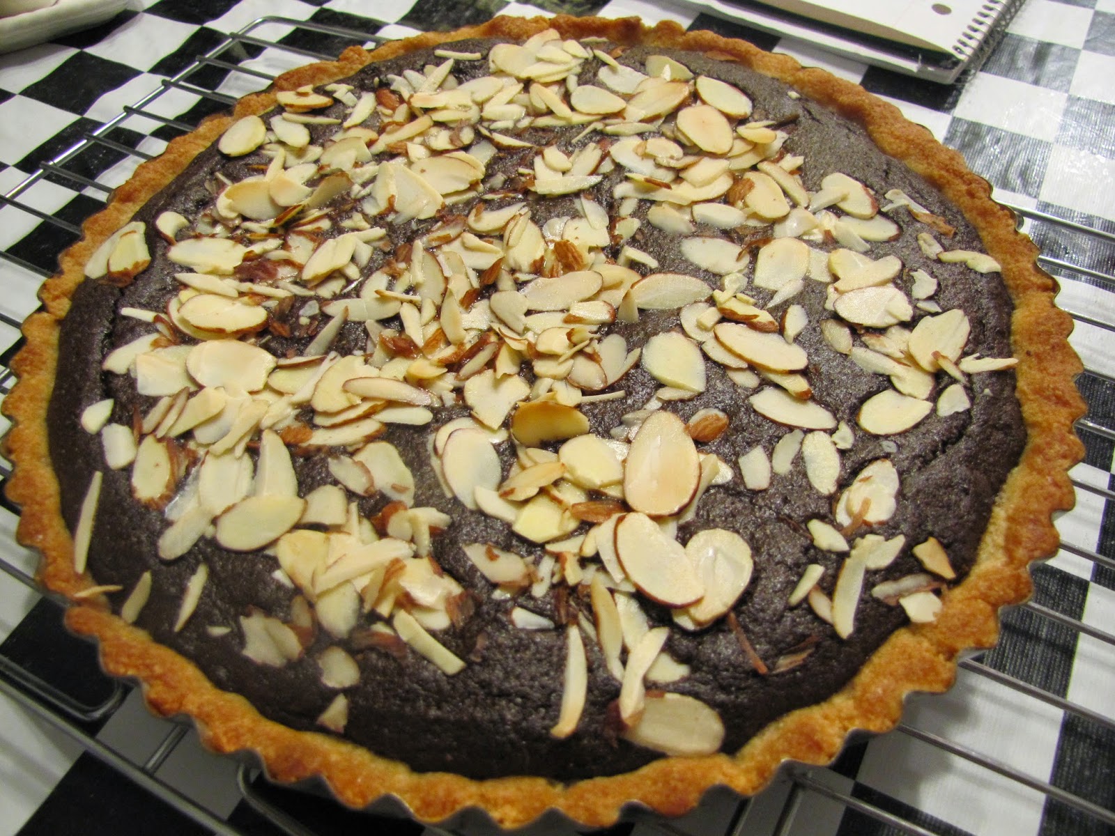 Almond & Chocolate Tart Faithfulness Farm