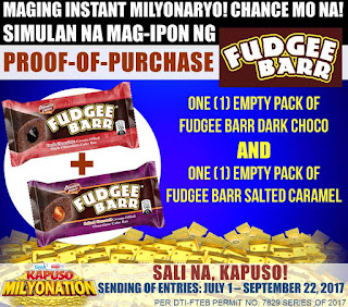 FUDGEE BARR GMA 7 Kapuso Milyonation 2017, Philippines contest promos, Kapuso Milyonaryo