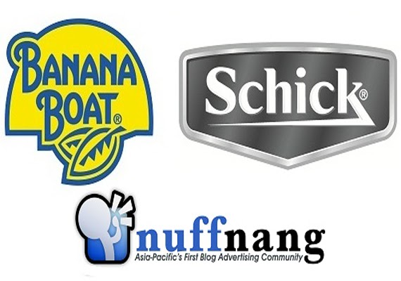 Summer is even more Hotter with Banana Boat Sunscreen Lotion, Schick and Nuffnang!
