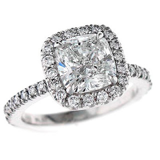Purchase a cushion cut engagement rings