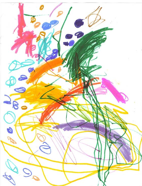 Writing kindergarten, Scribble drawing, Scribble drawings
