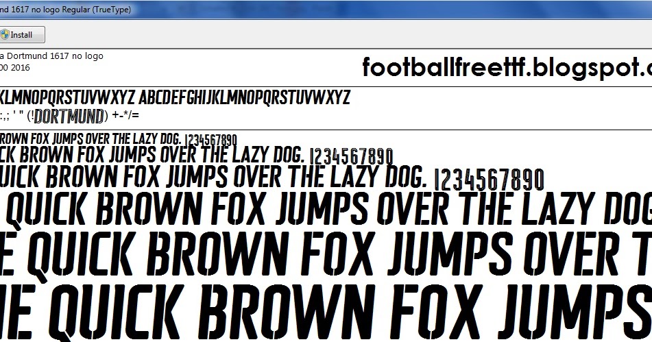 Font