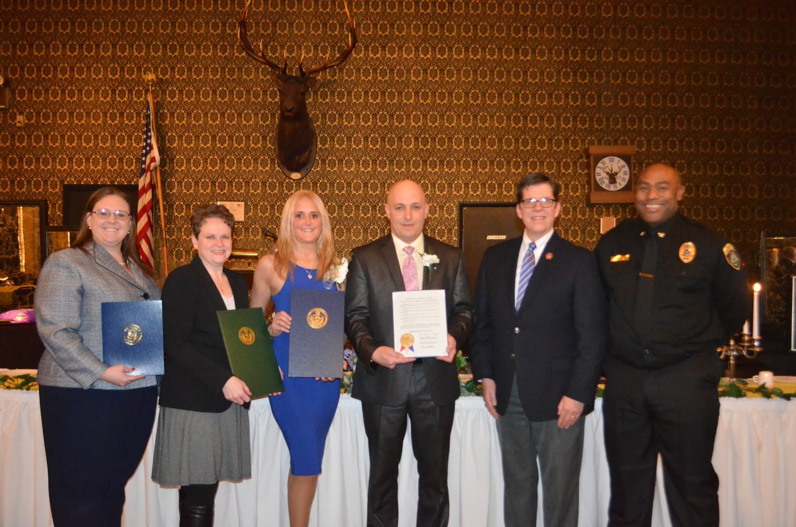 Mahanoy City Police Officers Honored for Their Heroics