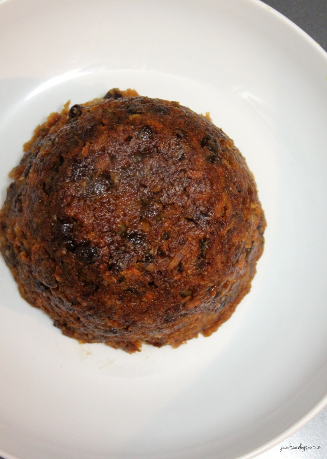 Jo and Sue Traditional Christmas Pudding with Rum Sauce