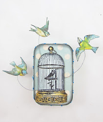 flying altoids tin birds stuff junk altered bird cage trading cards artist tins atcs scrapbooking crafts paper