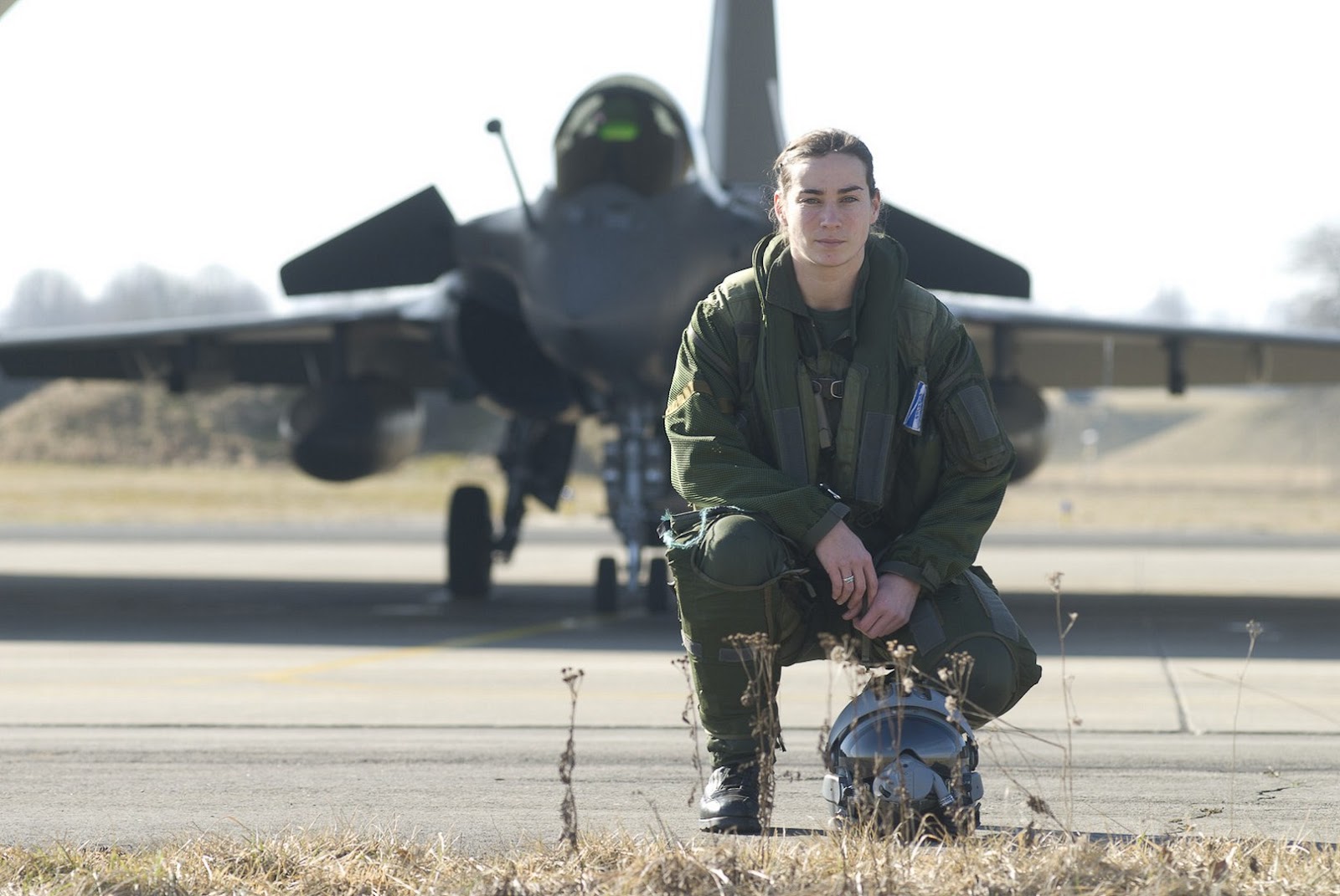 Rafale News Captain Merouze, First female Rafale pilot