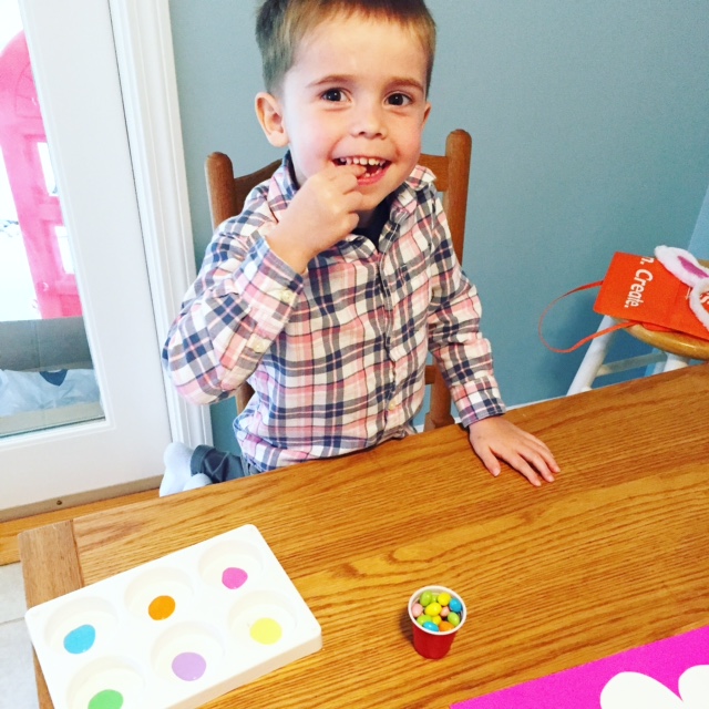 Find the Little Mind Jumping Jelly Bean Painting