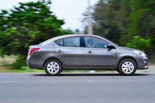 new Nissan sunny Dci side view