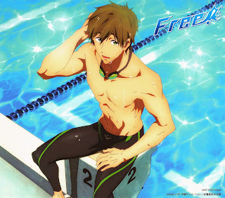 Makoto Tachibana, Free!, shirtless, hottest anime guys