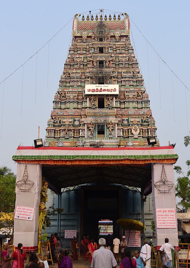 Tamilnadu Tourism Marundeeswarar Temple, Thiruvanmiyur The Temple