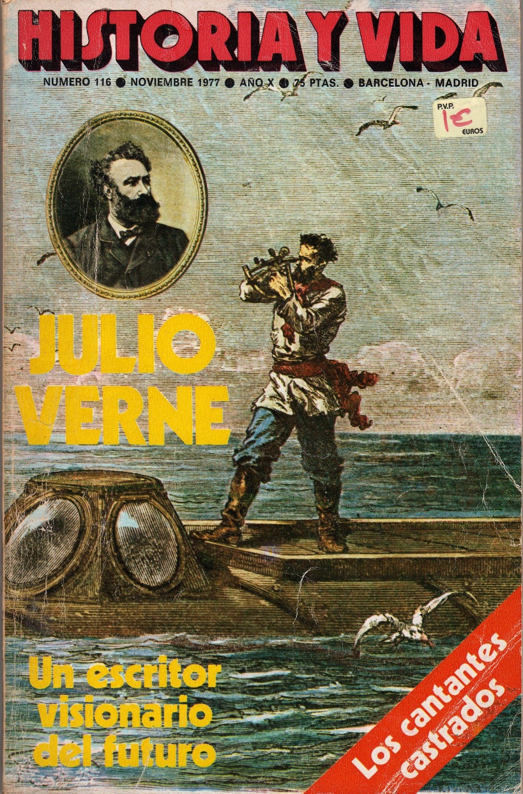 Jules Verne La Astronomia Y La Literatura Historia Y Vida Años 70