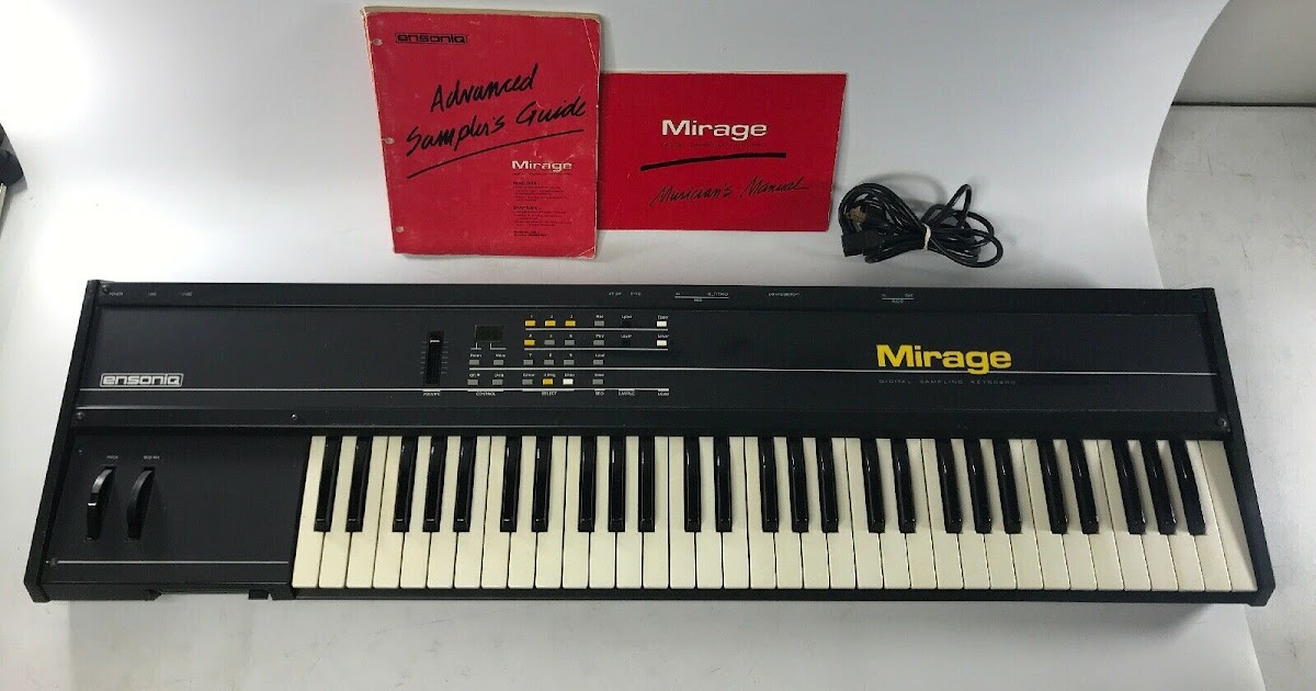 MATRIXSYNTH ENSONIQ MIRAGE DSK8 Keyboard Sampler Synthesizer Sampling