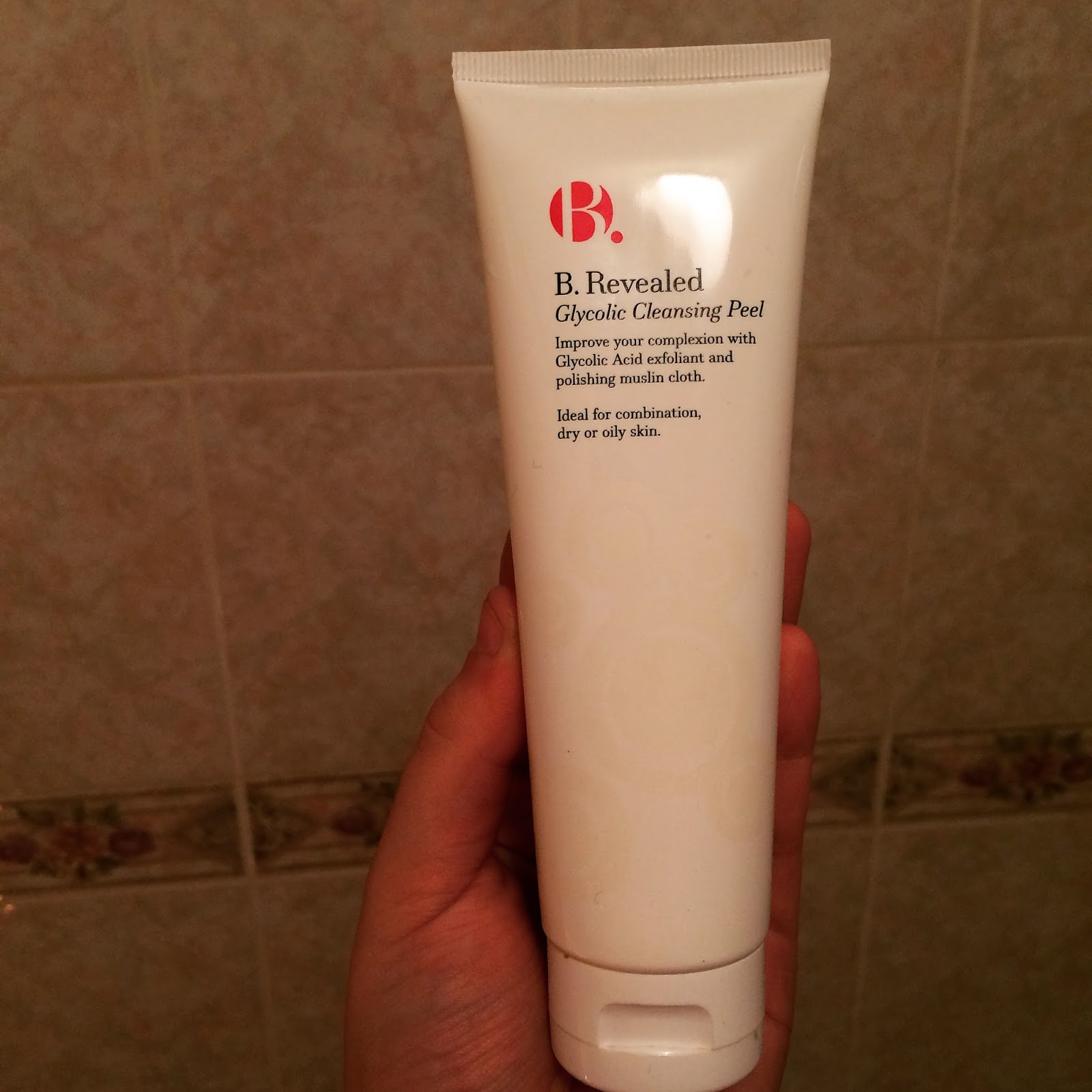 b revealed glycolic cleansing peel