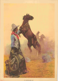 Gayle Hoskins - A Cowboy's Day #2 Saddling Up