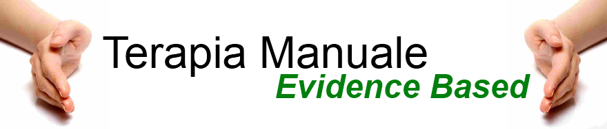 Terapia Manuale Evidence Based