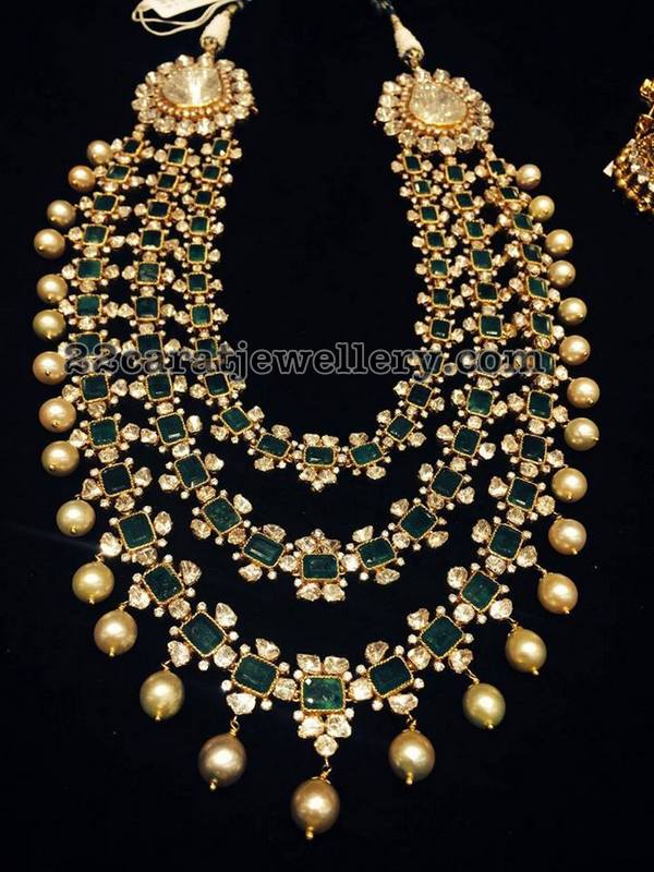 3 Layer Radiant Emerald Haram
