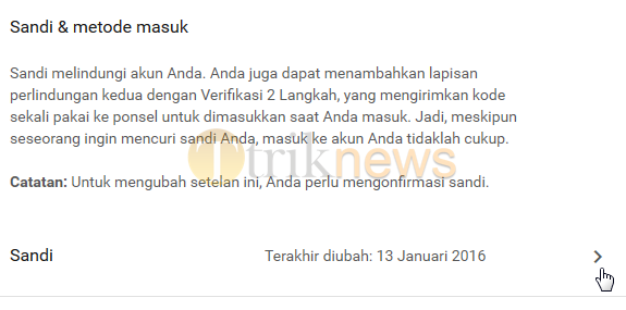 Cara Cepat Mengganti Password Email Gmail di Komputer