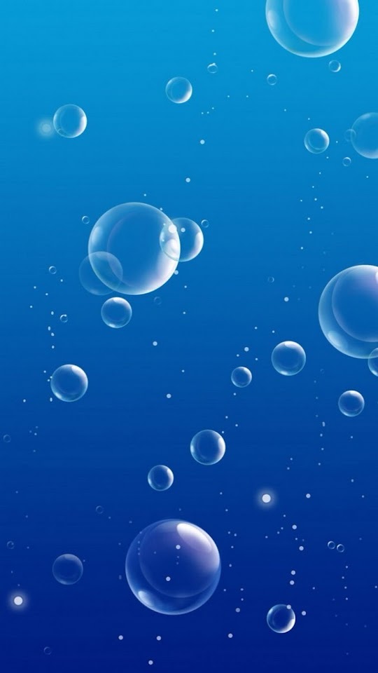 Big Water Bubbles  Galaxy Note HD Wallpaper