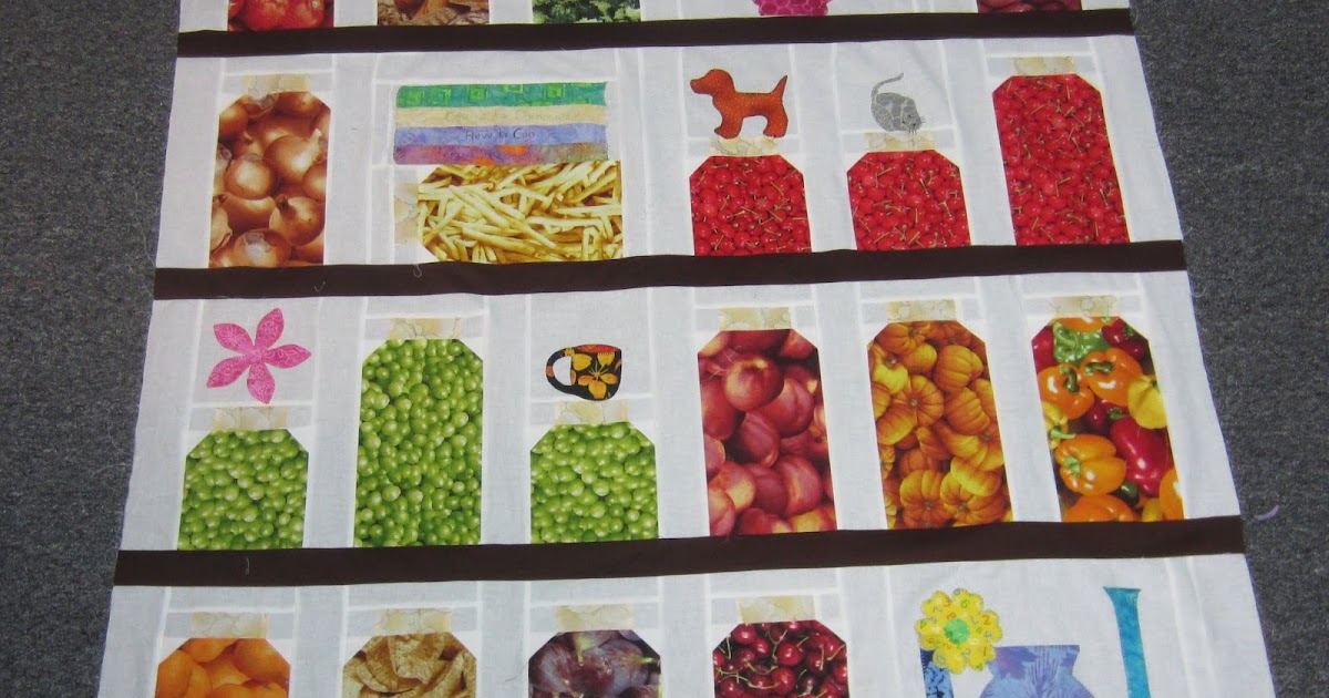 Bejeweledquilts by barb CANNING JARS QUILT