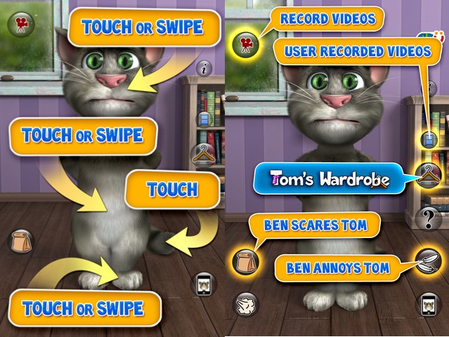 talking tom for gt-s3850