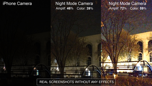 تطبيق Night Photo and Video Shoot لتصوير الصور والفيديو في الظلام سعره 3 دولار حمله مجاناً لفترة محدودة