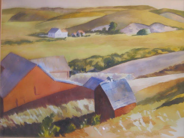 Farm Country, after Edward Hopper