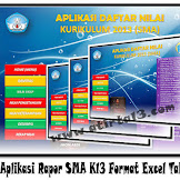 Aplikasi Rapor Sma K13 Format Excel Tahun 2018