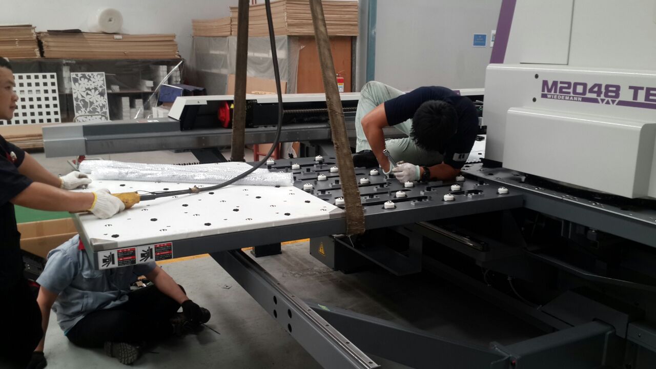 MURATEC MURATA PUNCH PRESS BY WONGTANAWOOT ความใส่ใจในคุณภาพงานติดตั้ง