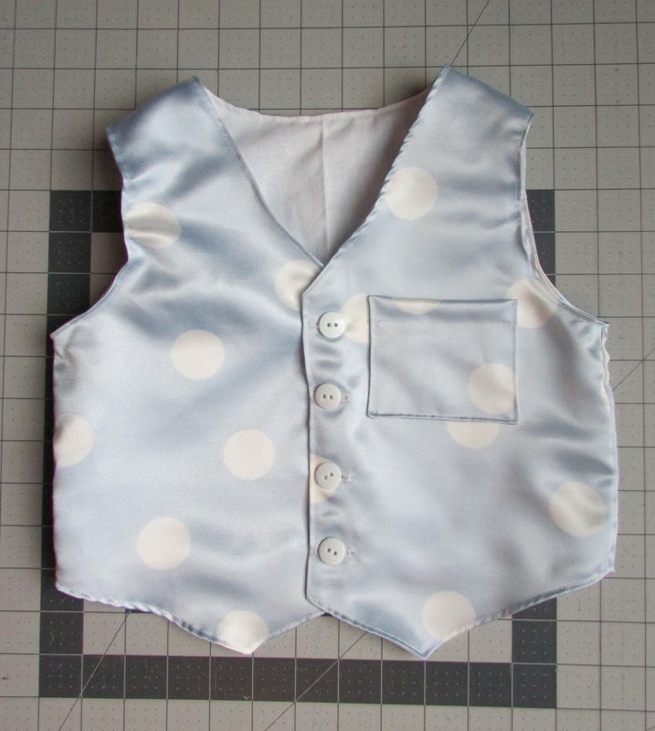 Create Kids Couture Adding a Vest Pocket and Pocket Square