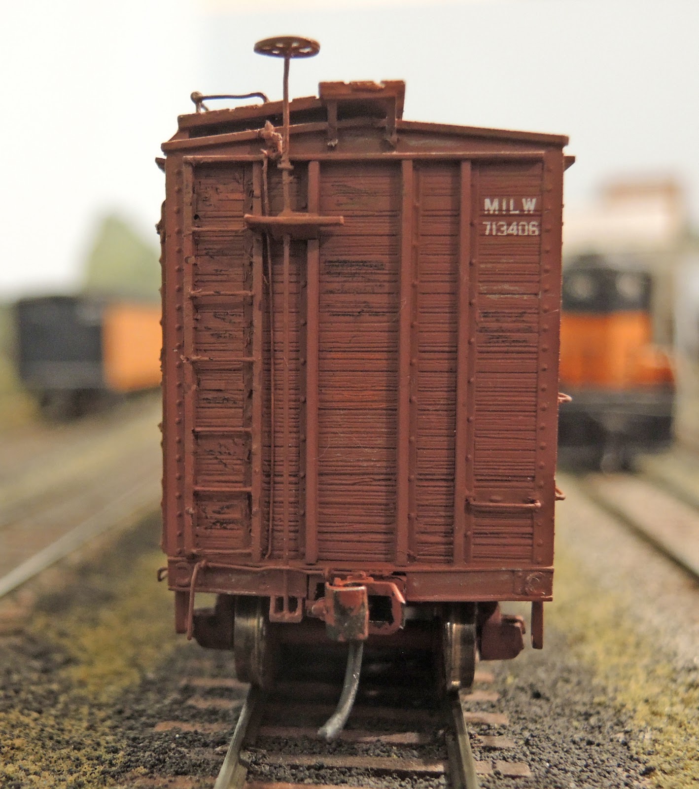 Minneapolis & Northland Railroad Company Modeling Uncoupling Levers