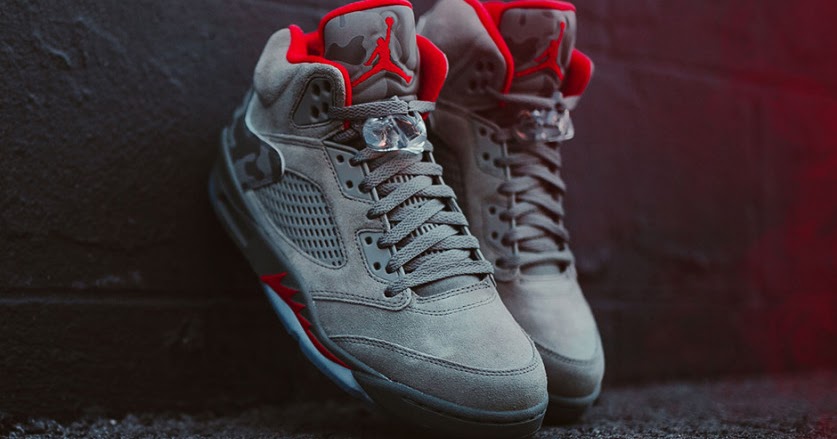 Nike air jordan 5 retro reflective camo cheap