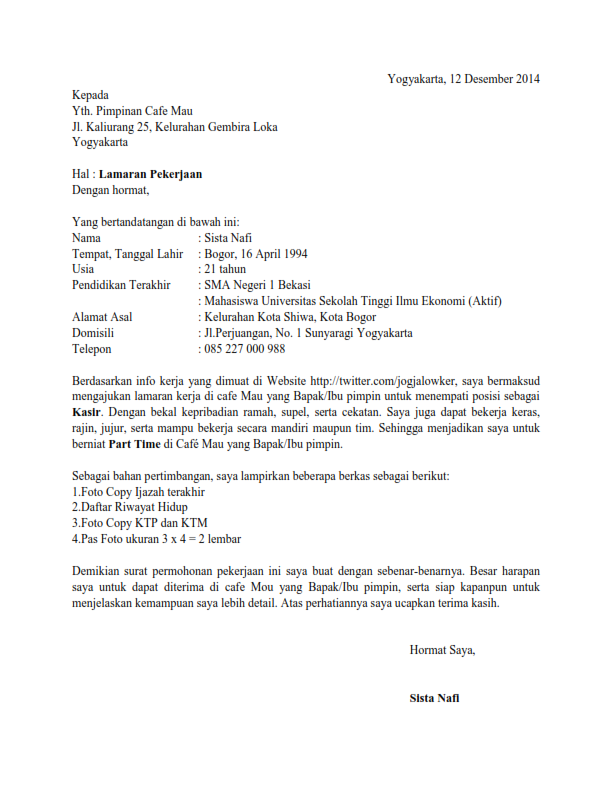 Contoh Surat Lamaran Kerja Kasir contoh surat lamaran kerja bahasa inggris, contoh surat lamaran kerja umum, contoh surat lamaran kerja via email, contoh surat lamaran kerja di bank, contoh surat lamaran kerja guru, contoh surat lamaran kerja pdf, contoh surat lamaran kerja di hotel, download contoh surat lamaran kerja, Contoh Surat Lamaran Kerja Kasir, ben-jobs.blogspot.com