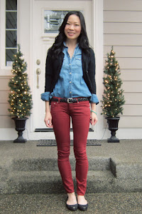 Putting Me Together: 8 Ways to Wear a Chambray Shirt (by Kimmie from ...