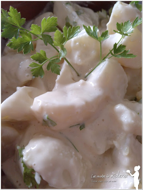 Patatas alioli Patatas alioli
