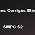 Examens et Contrôles Corrigés Electrostatique et Electrocinétique  SMPC S2 PDF