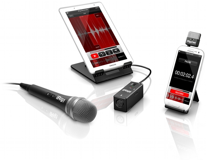 News IK Multimedia Mobile Music Accessories Now Compatible with Android