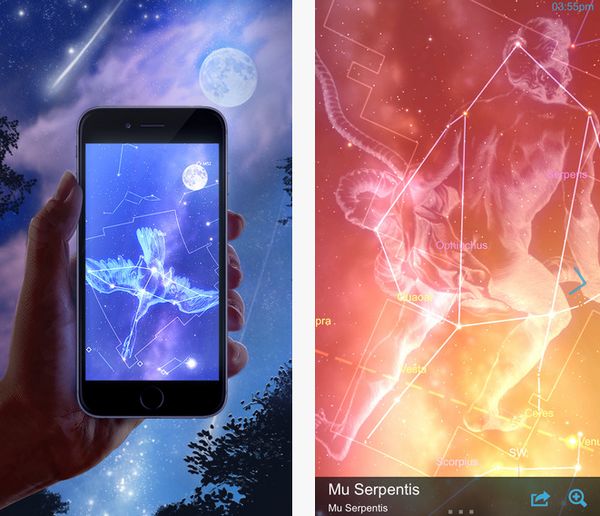 Star Chart Ένα πλανητάριο στο κινητό σας