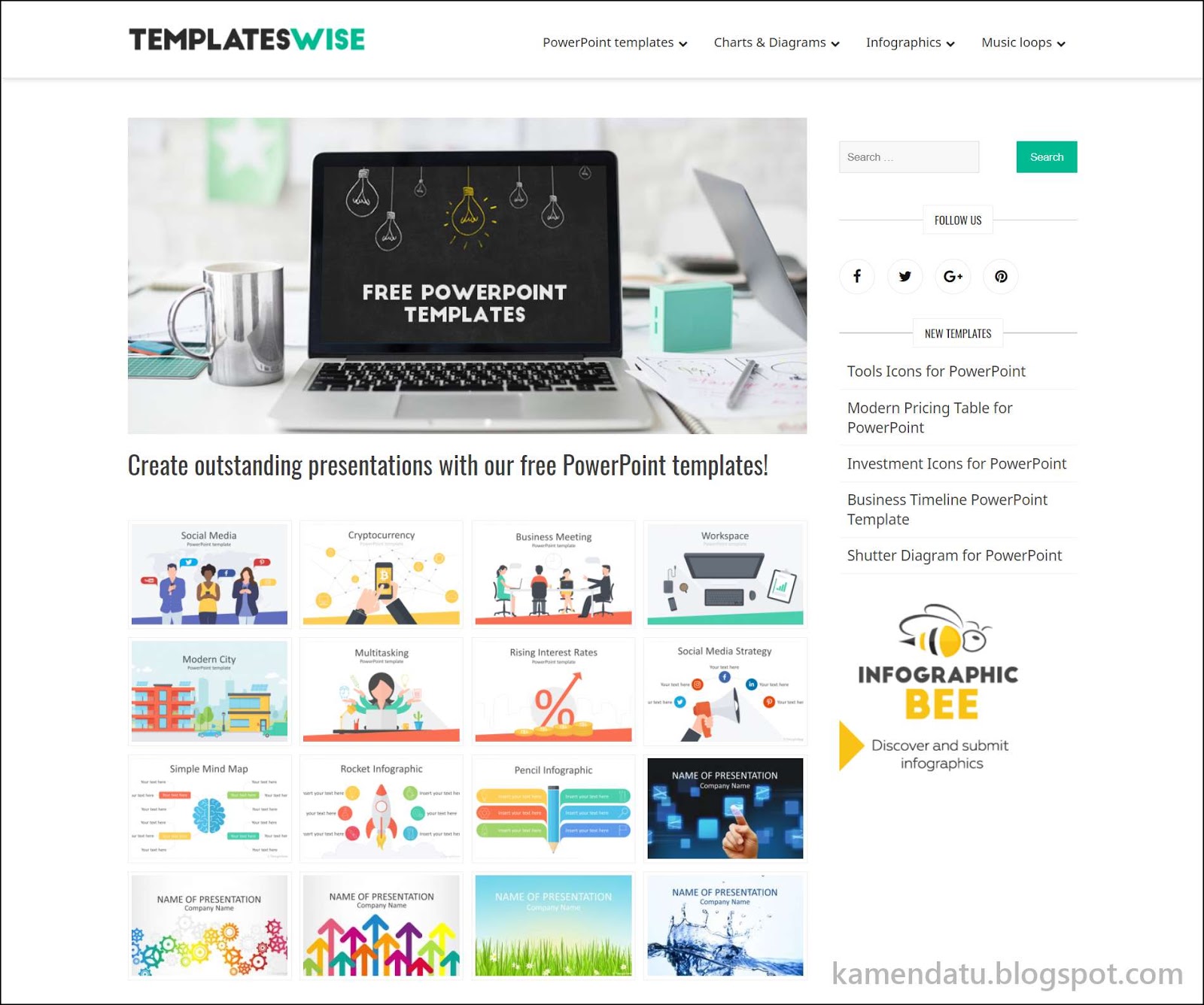 Best Free Powerpoint Template Sites in 2019 | Kamendatu