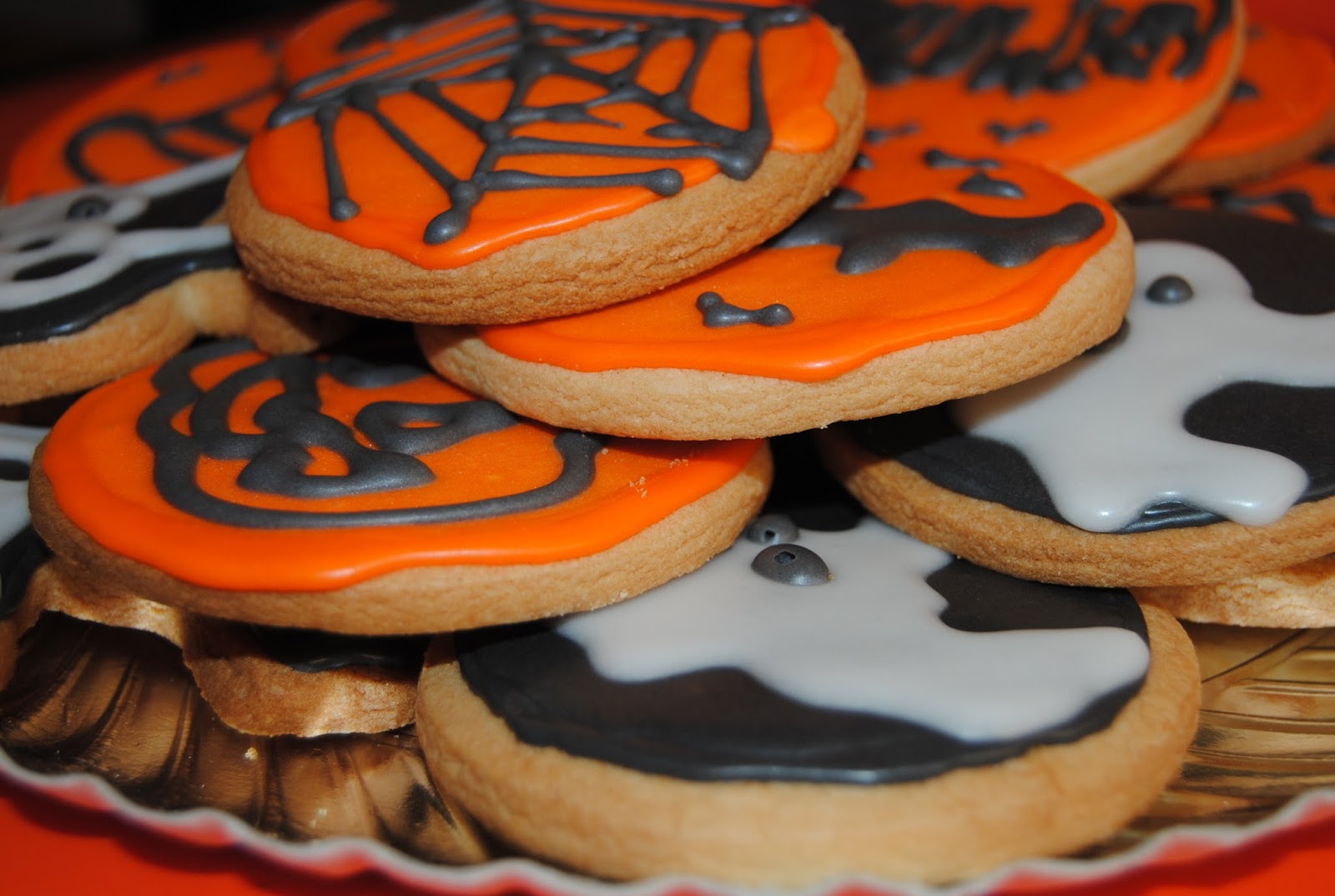 Recetas para un domingo Galletas para HALLOWEEN... ¡terrorificamente