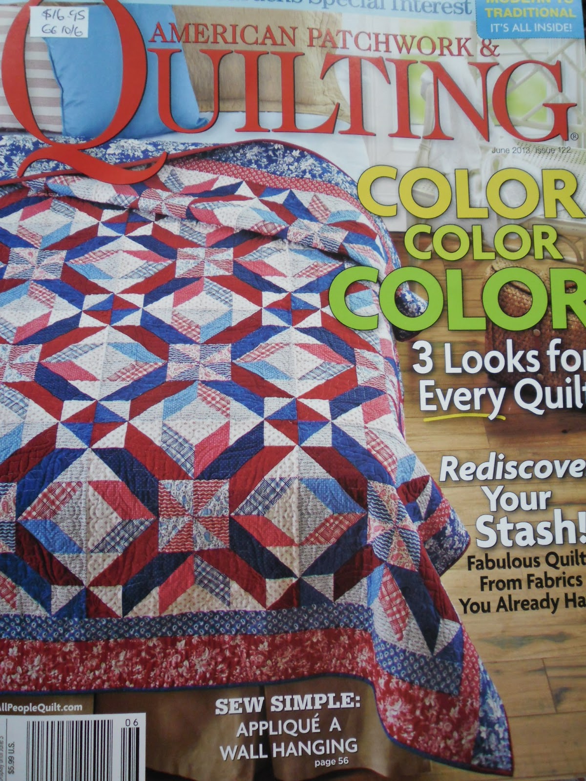 Village Books and Crafts New Patchwork Books & Magazines June 2013