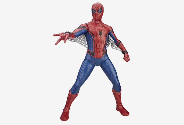 Homecoming Tech Suit Toys Light-up eyes in both modes of play