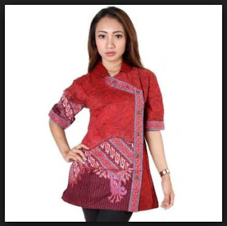 Model Baju Batik Wanita Terbaru Model Baju Batik Wanita Terbaru