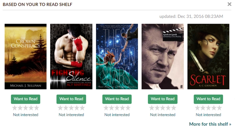 goodreads recommendations goodreads recommendations