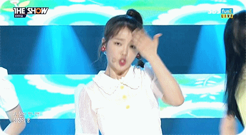 오마이걸 더 쇼 무대.gif | 인스티즈