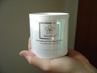 INNARAH VenoDefense Treatment Creme Review–Shows Off Skin in a Becoming Light! VenoDefense container.jpeg
