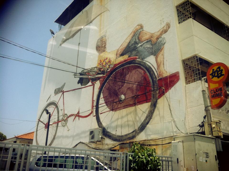 ♥ Penang Street Art/ Mural Painting (by Ernest Zacharevic) ~ C_melody•向幸福出发