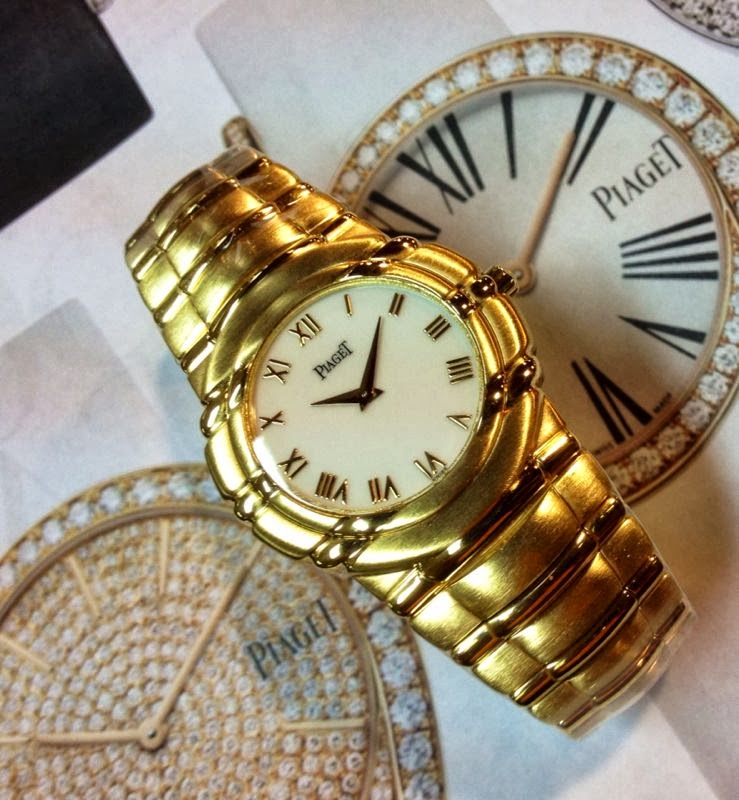 Hong Kong Watch Fever 香港勞友: Piaget Tanagra Gent's 18KT Solid Gold Watch ...
