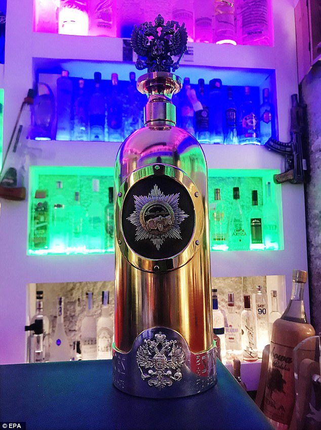 World's most expensive bottle of vodka worth 1.3m goes missing at a bar (Photos)