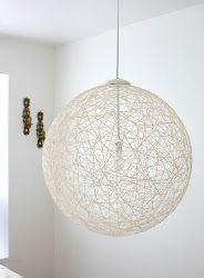 pendant diy string lights lighting pendants interior lamp paper globe lamps paint lampshade living modern hang stunning wire ball ceiling